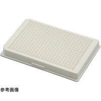 シーエスクリエ 独自の素材をプレート底面に貼れる 底なしマイクロプレート 384well 白 テープ付 1パック(5枚入) CSCSM3843W