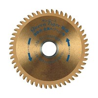 サンピース チタンコーティングチップソー クイーンタイガー板金 外径100mm BK100