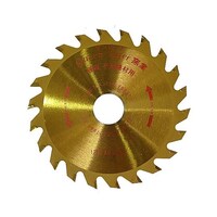 サンピース チタンコーティングチップソー クイーンタイガー窯業 外径125mm YG125