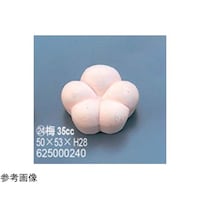 アズワン 製菓用ゴム型サンモールド ?梅 35cc