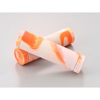 デイトナ GRIPPY GRIP GGDMARBLE(全長125mm)ホワイト/オレンジ 49581
