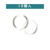 ニホンチュウコウボウ リングカン 透明 8mm 10個 SGMF871 ※4パック以上から注文可能(販売価格は1パック単位の価格)