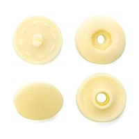 ニホンチュウコウボウ イージースナップボタン 12組 φ13mm クリーム F12303 ※2パック以上から注文可能(販売価格は1パック単位の価格)