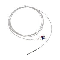 ThreeHigh 白金測温抵抗体 Pt100Ω 保護管タイプ(クラスB フッ素樹脂被覆3.0m)φ3.0:50mm TH40023