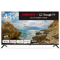 オリオン日本支社 43型4Kチューナーレススマートテレビ