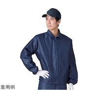 ミヤマ産業 無塵防寒ジャンパー 紺 L 7209B
