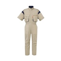 DON 半袖ツナギ服 B3L アースグリーン 180g/m2 9900