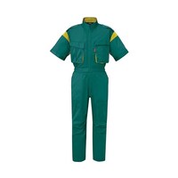 DON 半袖ツナギ服 B3L グリーン 180g/m2 9900