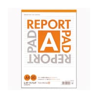 日本ノート A4レポートパッド 7mm罫 1冊(50枚入) RA450A ※2冊以上から注文可能(販売価格は1冊単位の価格)