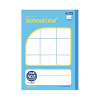 日本ノート スクールラインプラス配慮 マス目 50mm リーダー入 LGG01R ※3冊以上から注文可能(販売価格は1冊単位の価格)