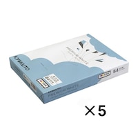 日本ノート プレミアムホワイト B4 青箱 1箱(500枚×5冊入) PPCKB405