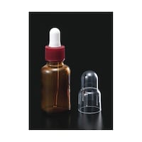 アズワン スポイトびん(丸型) 茶色 30mL S75117901 ※2セット以上から注文可能(販売価格は1セット単位の価格)