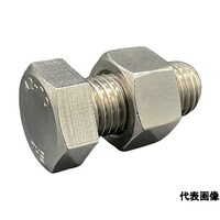 プロスパー洸洋 六角ボルト・ナット(本体規格/新JIS) A270 SUS304 M20X50L ピッチ2.5 全ねじ スタイル1ナット IS6FBNA270M2050P25