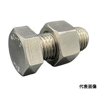 プロスパー洸洋 六角ボルト・ナット(本体規格/新JIS) A270 SUS304 M20X55L ピッチ2.5 全ねじ スタイル1ナット IS6FBNA270M2055P25