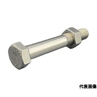 プロスパー洸洋 六角ボルト・ナット(本体規格/新JIS) A270 SUS304 M20X140L ピッチ2.5 半ねじ スタイル1ナット IS6HBNA270M20140P25