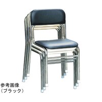 ルネセイコウ リブラ チェア SL34C レッド/クロムメッキ