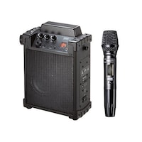 サンワサプライ ワイヤレスマイク付き拡声器スピーカー(充電式 EA763CJ5
