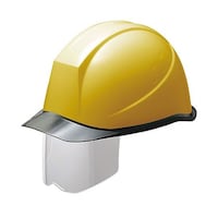 ミドリ安全 PC製ヘルメット(クリアバイザー・シールド面・KP)イエロー/スモーク SC11 P CL S RAKPY/S