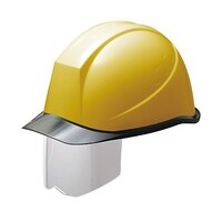 ミドリ安全 PC製ヘルメット(クリアバイザー・DRバンド・シールド面・KP)イエロー/スモーク SC11 P CL S DRKPY/S