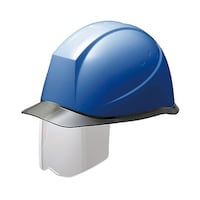 ミドリ安全 PC製ヘルメット(クリアバイザー・DRバンド・シールド面・KP)ブルー/スモーク SC11 P CL S DRKPBL/S
