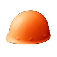 ミドリ安全 FRP製ヘルメット(小サイズ・絞り上げ紐・KP)オレンジ SCL MK RA SKPSOR