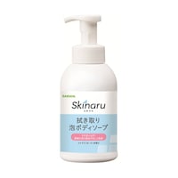 サラヤ スキナル 拭き取り泡ボディソープ 500mL泡ポンプ付 1ケース(18本入) 50385