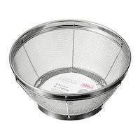 エコー金属 ステンレスガード付きザル19cm 1箱(10個入) 0299324