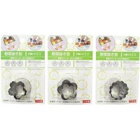 エコー金属 野菜抜き型(桜・梅・菊)1箱(2Pセット×12個入) 0311627