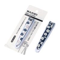 エコー金属 特大爪切り(北欧花柄)1セット(12個入) 0899094