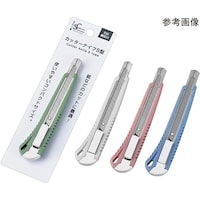 エコー金属 カラーステーショナリー カッターナイフS型 1箱(12個入) 1147331