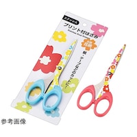 エコー金属 ステンレス プリント付はさみ(北欧花柄)1箱(10個入) 1159447