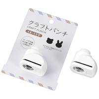 エコー金属 クラフトパンチ(くま・うさぎ)1セット(10個入) 1199470