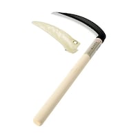 エコー金属 1547792/木柄草刈り鎌(上)180mm 1箱(10個入) 1547792