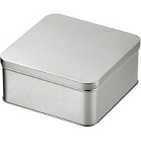 エコー金属 ギフト缶 正方形(M)1箱(10個入) 2299271
