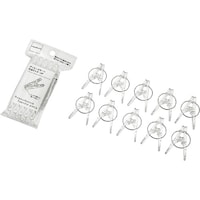 エコー金属 ポリカーボネート洗濯ピンチ 1箱(10Pセット×10個入) 2299351