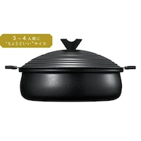 カクセー IH対応セラミックコーティング卓上鍋 24cm KG02