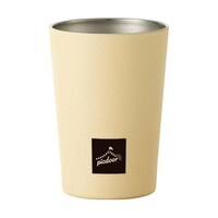 カクセー 真空二重コンビニカップ 450mL アイボリー PIC03I