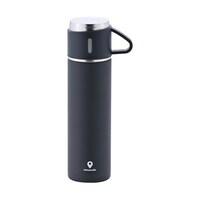 カクセー コップ付き真空二重ボトル 450mL CC23