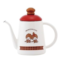 アズワン 「モンチッチチェック」11cmコーヒーポット MNC11CP