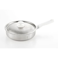 アズワン 「BON」2層鋼蓋付フライパン24cm BO04