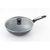 アズワン 「ラ・ベットラ」IH対応ベーネマーブル炒め鍋28cm LB184