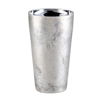 アズワン 「折燕ORIEN」二重タンブラー310mLART2103・ANTIQUE SILVER ART2103