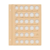 テージー 昭和普通コイン用スペア 33ー38年用 C37S3