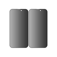 アズワン ミアック のぞき見防止強化ガラスフィルム for iPhone 16 Pro(2枚入り) MA27206i16PR