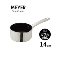 アズワン スターシェフ4 ミルクパン14cm 箱入 MSC4MP14
