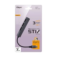 ナカバヤシ 【3セット】 USB2.0TypeC3ポート変換ハブ グレー UHC2573GYX3