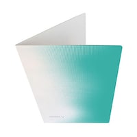 欧文印刷 【3セット】 JABARAN(ジャバラン)II V 二つ折りの紙製ホワイトボード エメラルドグリーン NJA4V0EG04X3