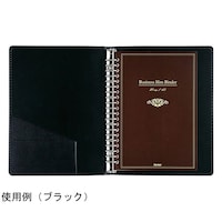 レイメイ藤井 【3セット】 ビジネススリムバインダーA5 ブラウン QE1124CX3