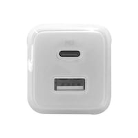 アズワン PD対応 USB充電器 Sheerカラー TypeC 1ポート 30W ホワイト IMACHCL30WH