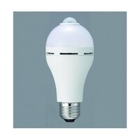 アズワン 【10個セット】 バッテリー内蔵センサー電球 60W相当 昼光色 LDA8DGBPX10